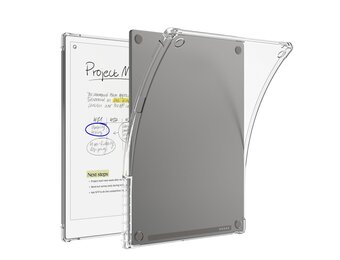 Lunso ReMarkable Paper Pro hoes (11.8 inch) - TPU Backcover - Transparant