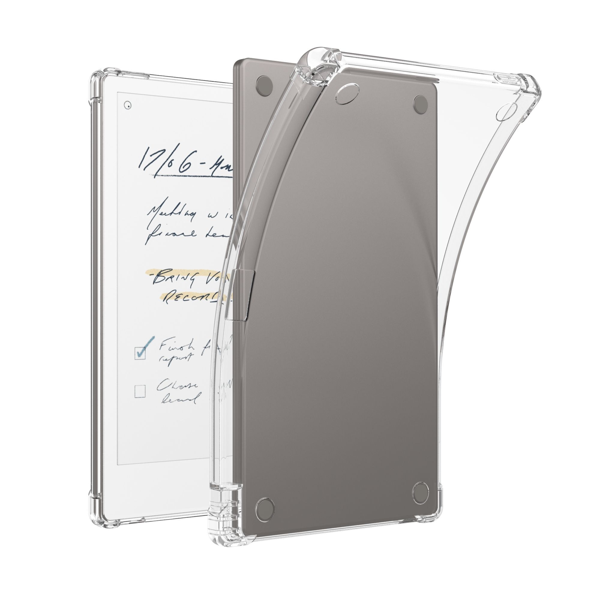 ReMarkable Paper Pro Move hoes (7.8 inch) - TPU Backcover - Transparant