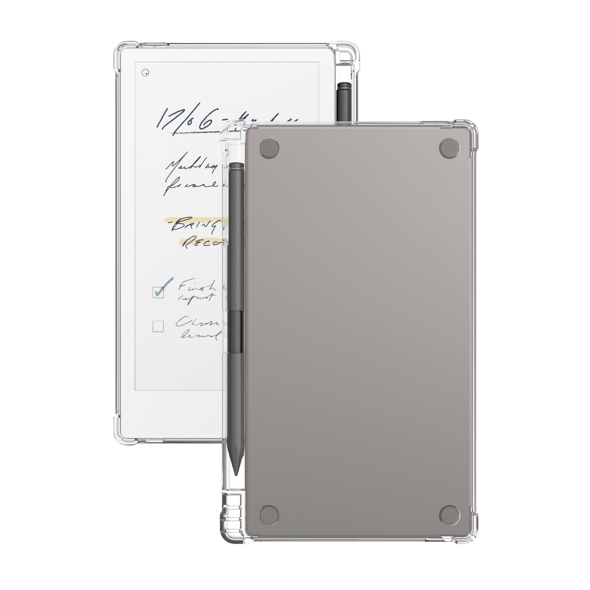 ReMarkable Paper Pro Move hoes (7.8 inch) - TPU Backcover - Transparant