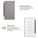 ReMarkable Paper Pro Move hoes (7.8 inch) - TPU Backcover - Transparant