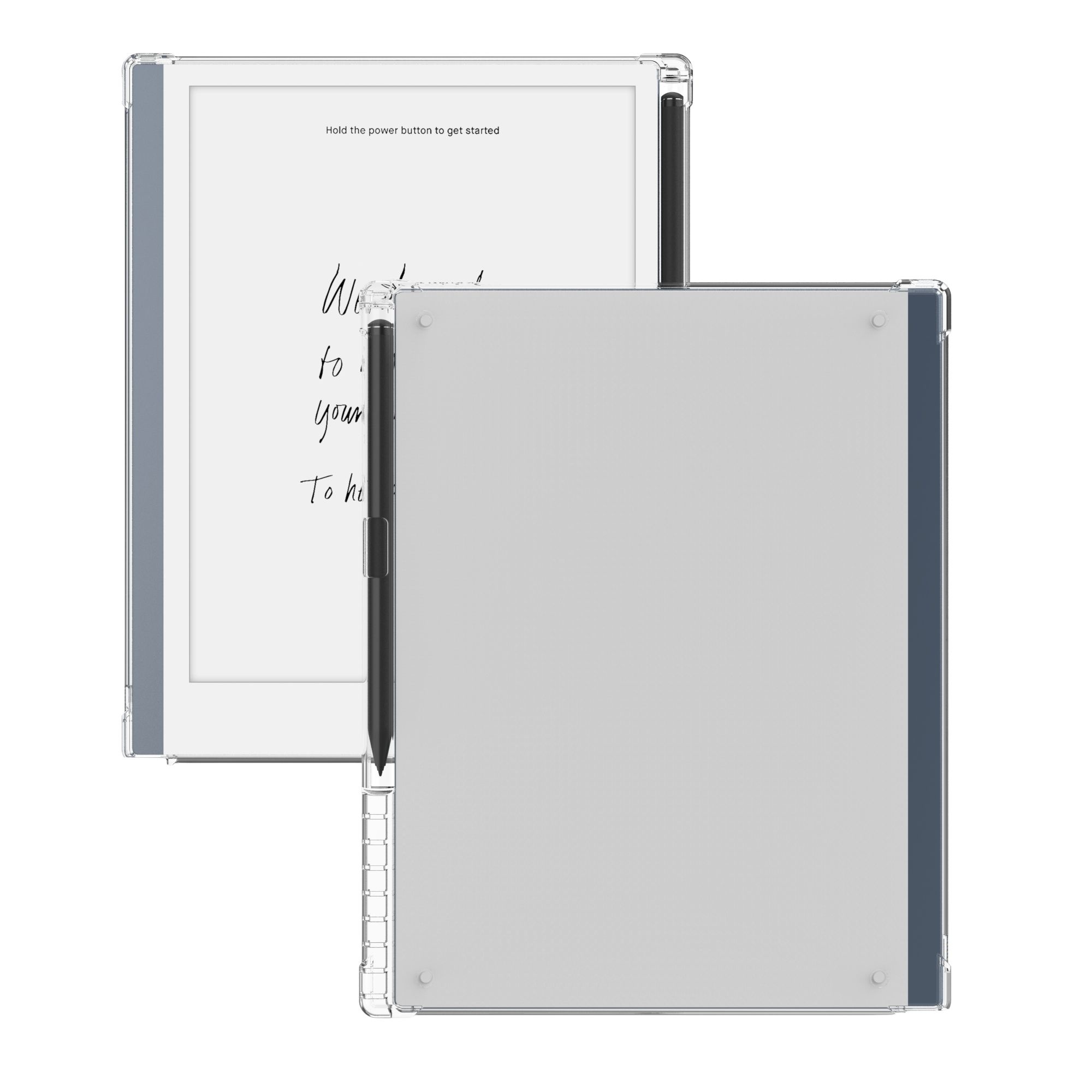 ReMarkable 2 hoes (10.3 inch) - TPU Backcover - Transparant