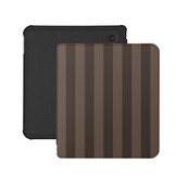 Kobo Libra Colour Hoesje - Vegan Saffiano Leren Sleep Cover - Met Handband en Auto Wake/Sleep - Espresso