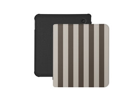 Lunso Kobo Libra Colour hoesje (7 inch) - Vegan Saffiano Leren Sleep Cover - Café au Lait