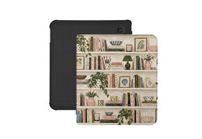 Lunso Kobo Libra Colour hoesje (7 inch) - Vegan Saffiano Leren Sleep Cover - Libris