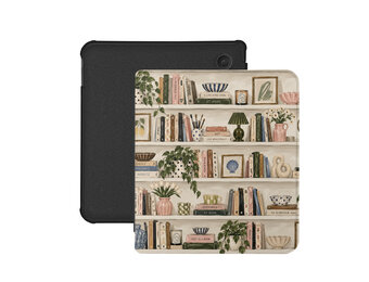 Lunso Kobo Libra Colour hoesje (7 inch) - Vegan Saffiano Leren Sleep Cover - Libris
