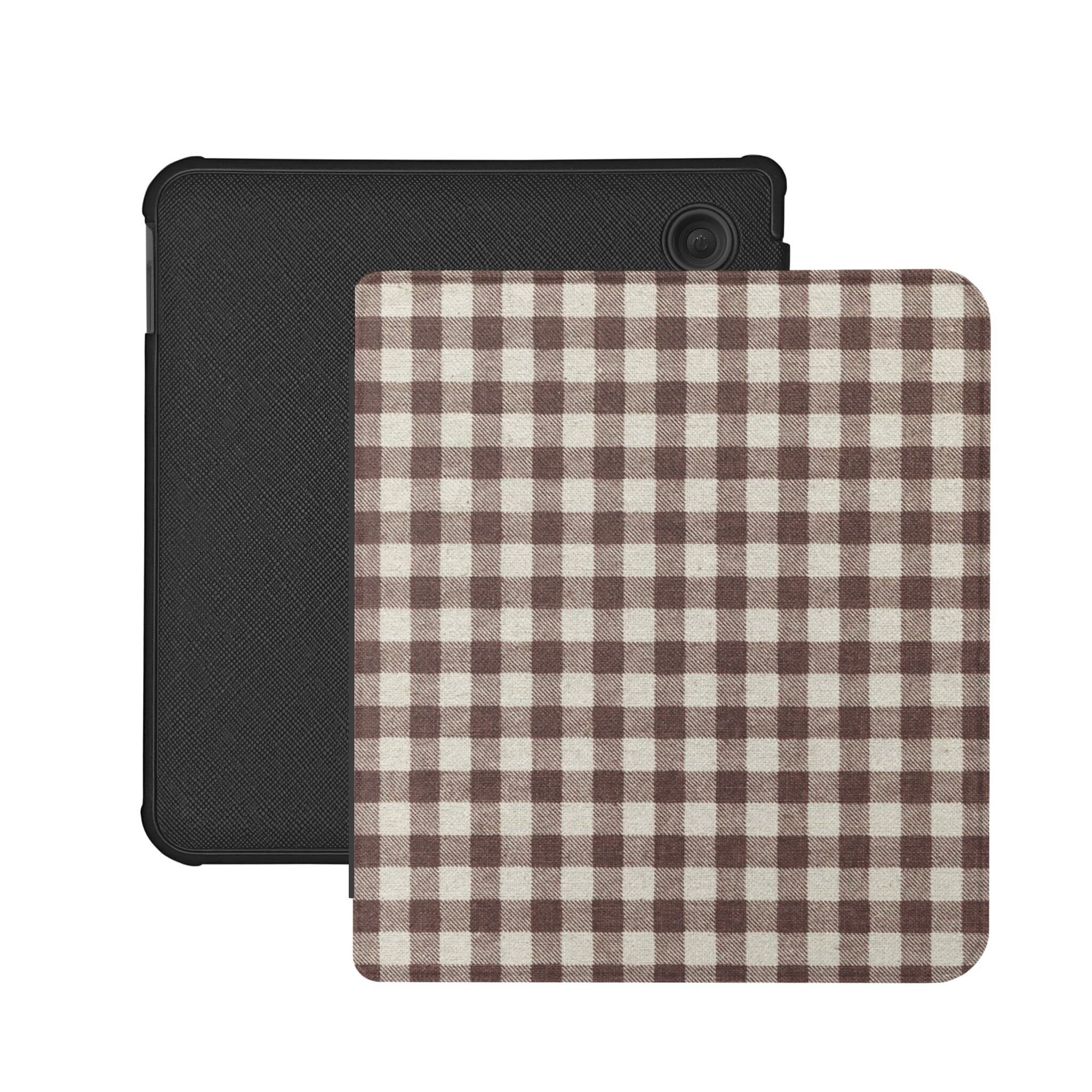 Kobo Libra Colour Hoesje - Vegan Saffiano Leren Sleep Cover - Met Handband en Auto Wake/Sleep - Sunday Brunch