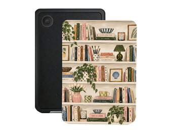 Lunso Kobo Clara BW / Clara Colour hoesje (6 inch) - Vegan Saffiano Leren Sleep Cover - Libris