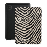 Kobo Clara BW / Clara Colour Hoesje - Vegan Saffiano Leren Sleep Cover - Met Handband en Auto Wake/Sleep - Untamed