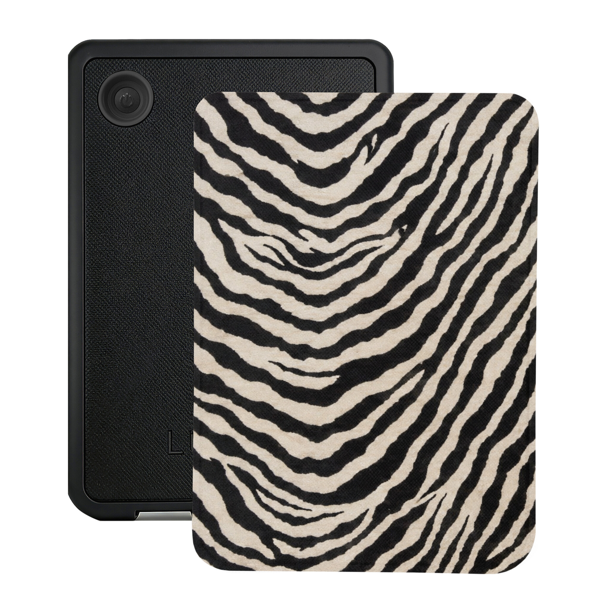 Kobo Clara BW / Clara Colour Hoesje - Vegan Saffiano Leren Sleep Cover - Met Handband en Auto Wake/Sleep - Untamed
