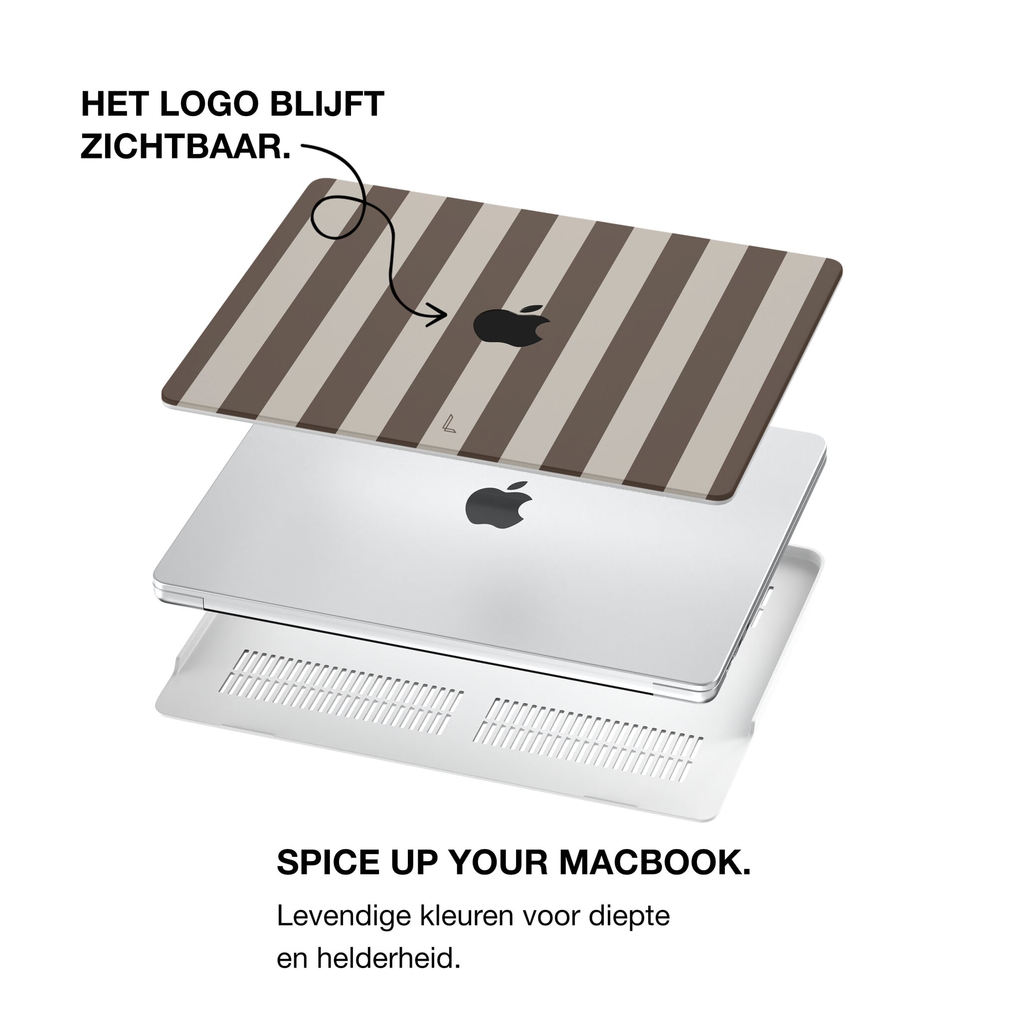 MacBook Neo cover hoes case - Café au Lait