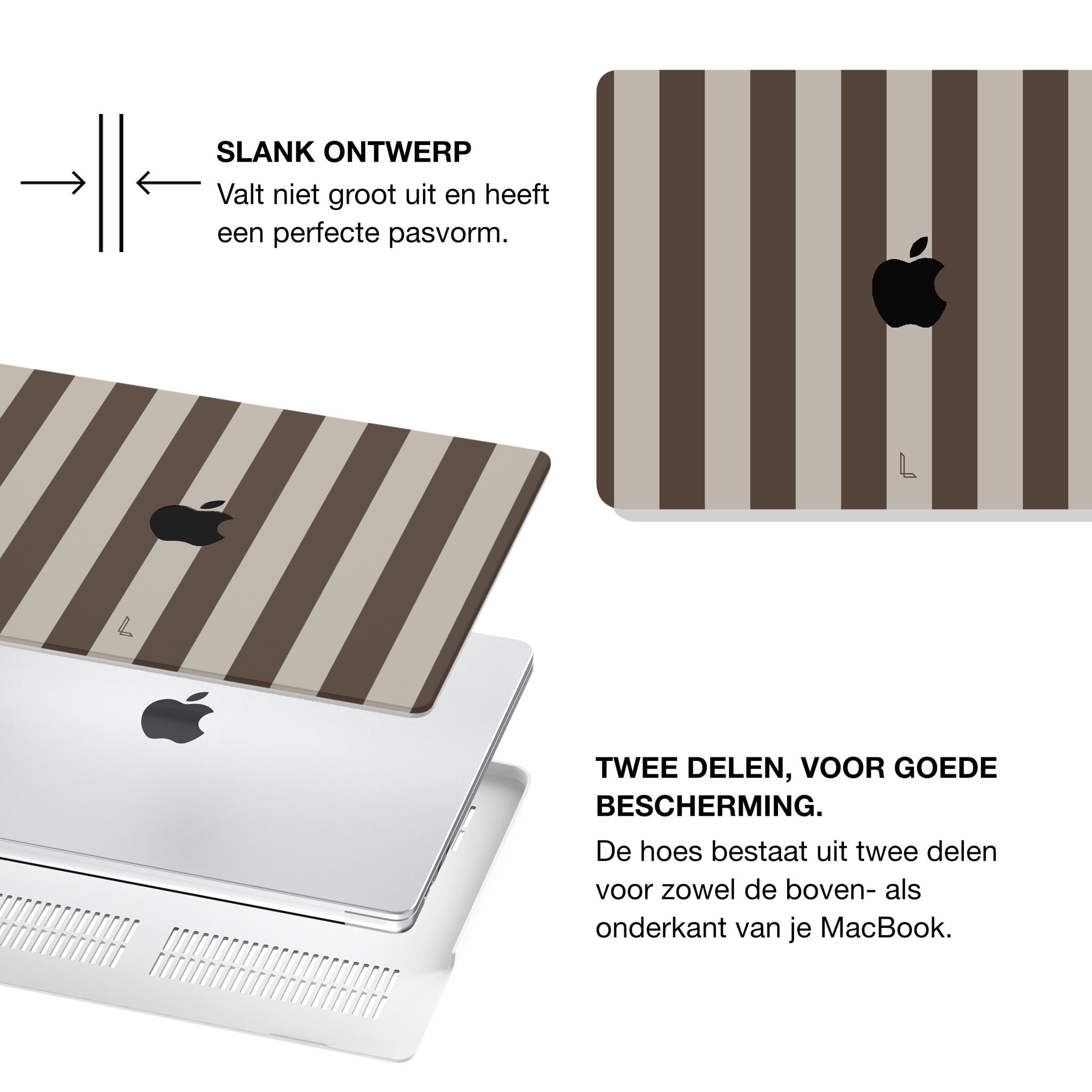 MacBook Neo cover hoes case - Café au Lait