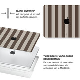 MacBook Air 13 inch (2022-2026) cover hoes case - Café au Lait