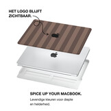 MacBook Air 13 inch (2022-2026) cover hoes case - Espresso