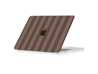 Lunso MacBook Pro 16 inch (2021-2026) cover hoes - case - Espresso