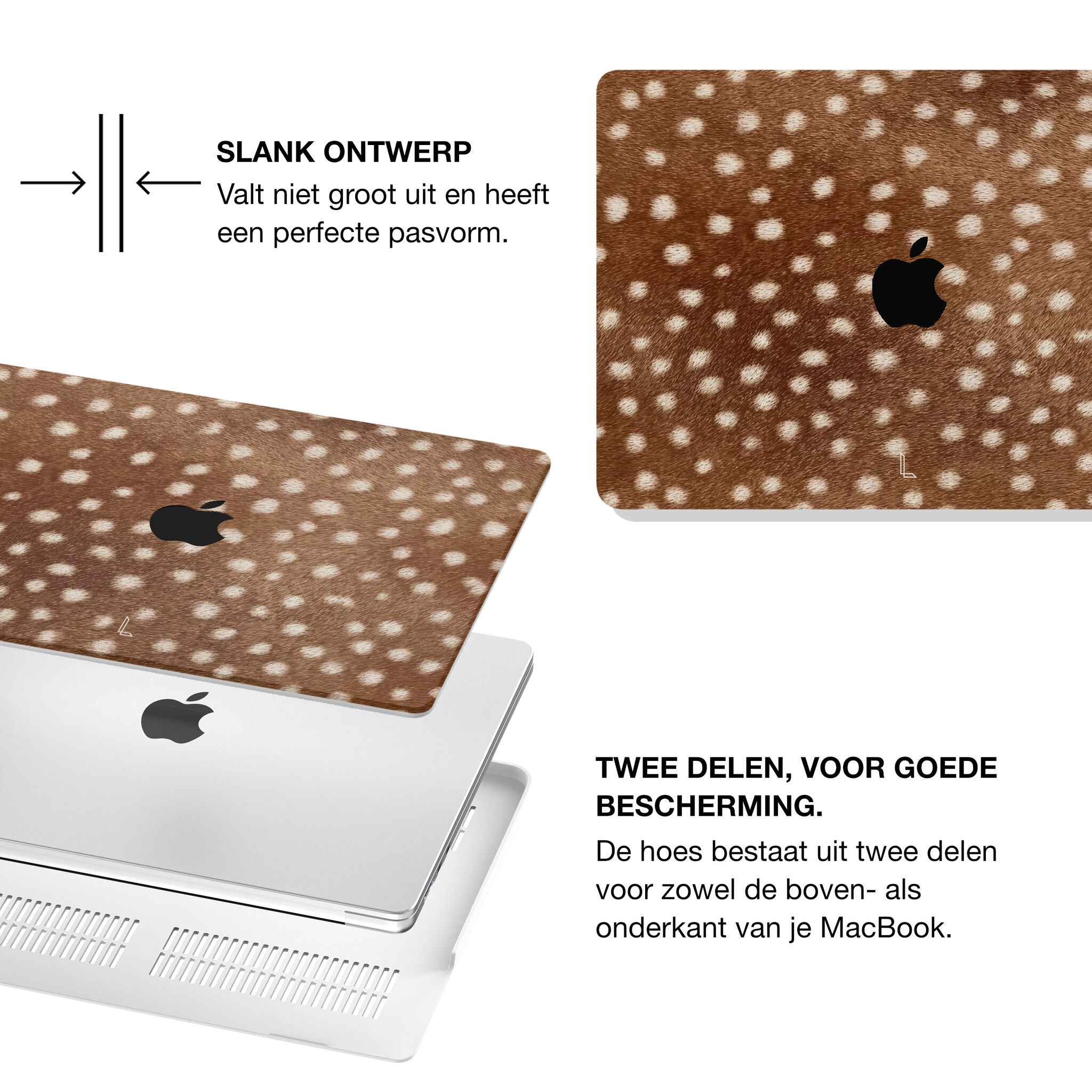 MacBook Neo cover hoes case - Oh Deer!