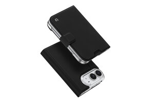 Dux Ducis iPhone Duo - Slim bookcase hoesje - Zwart