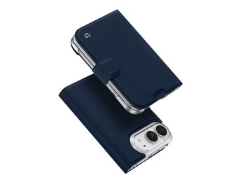 Dux Ducis iPhone Duo - Slim bookcase hoesje - Blauw