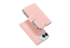 Dux Ducis iPhone Duo - Slim bookcase hoesje - Lichtroze