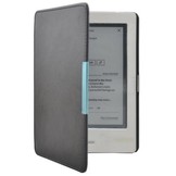 Lunso flip hoesje zwart voor de Kobo Touch 1 (6 inch)