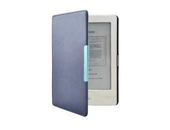 Lunso - Kobo Touch 1 (6 inch) - flip hoesje - Blauw