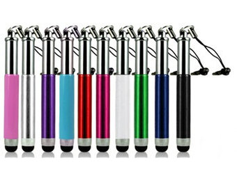 (1 stuk) Stylus touchscreen pen - uitschuifbaar