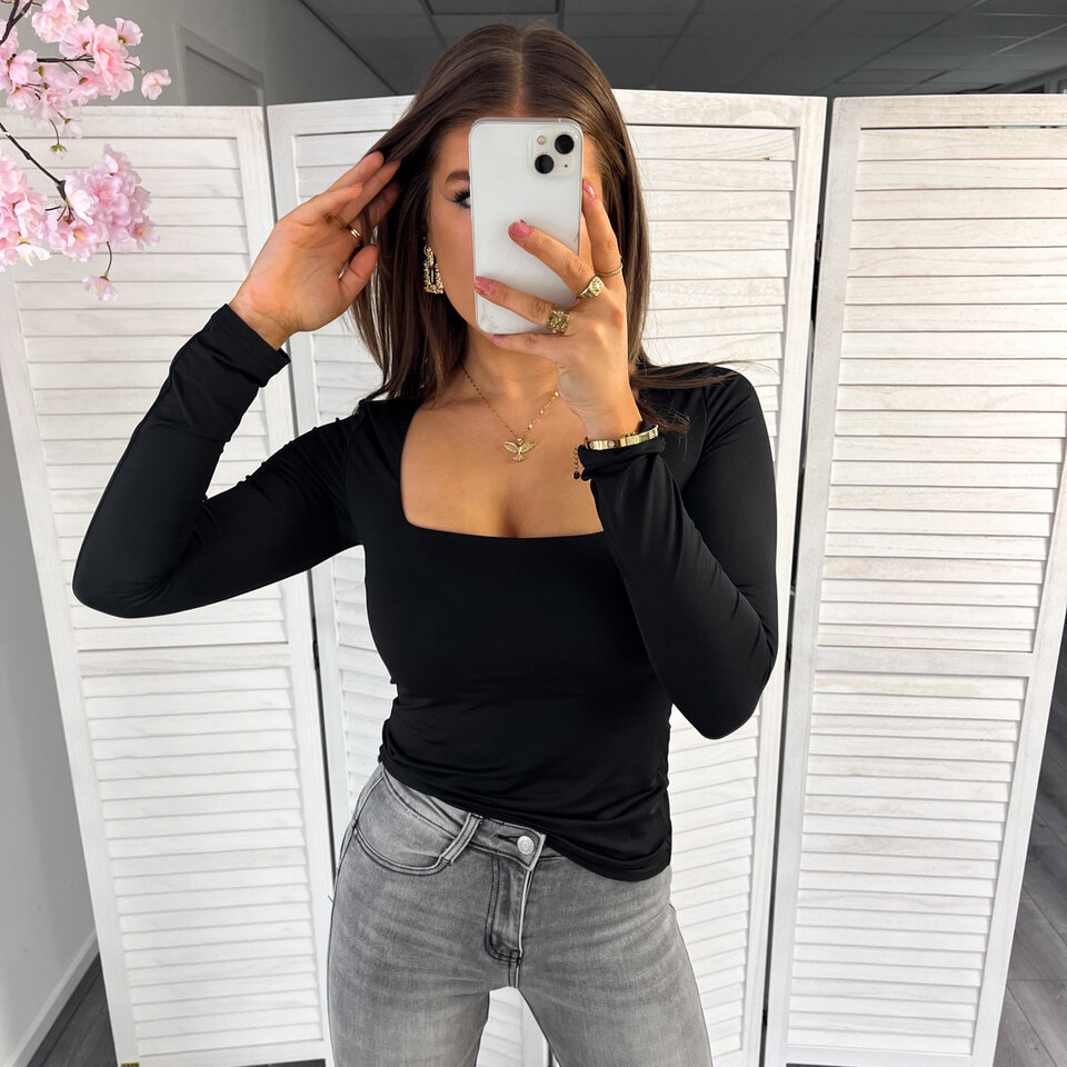 Zoey Top Zwart