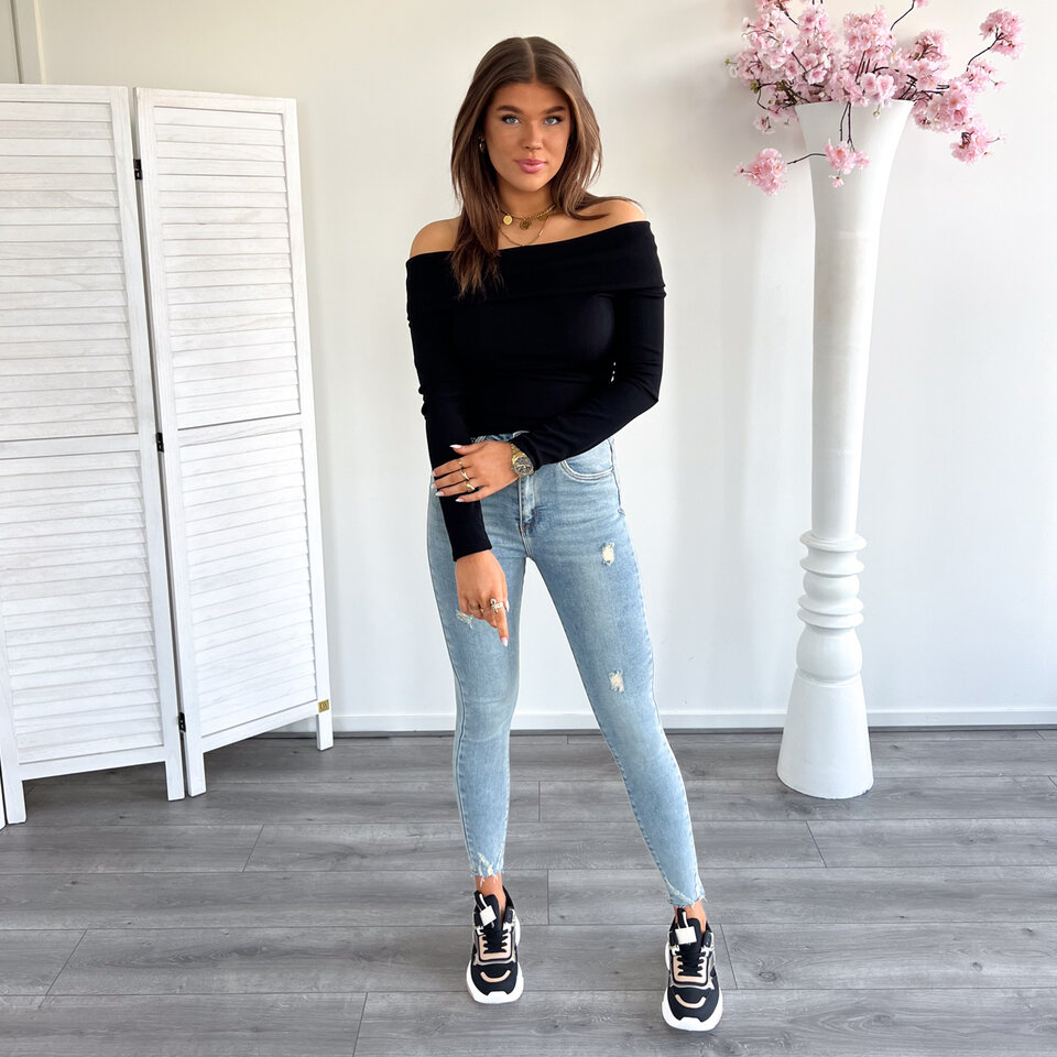 Selina Jeans Blauw