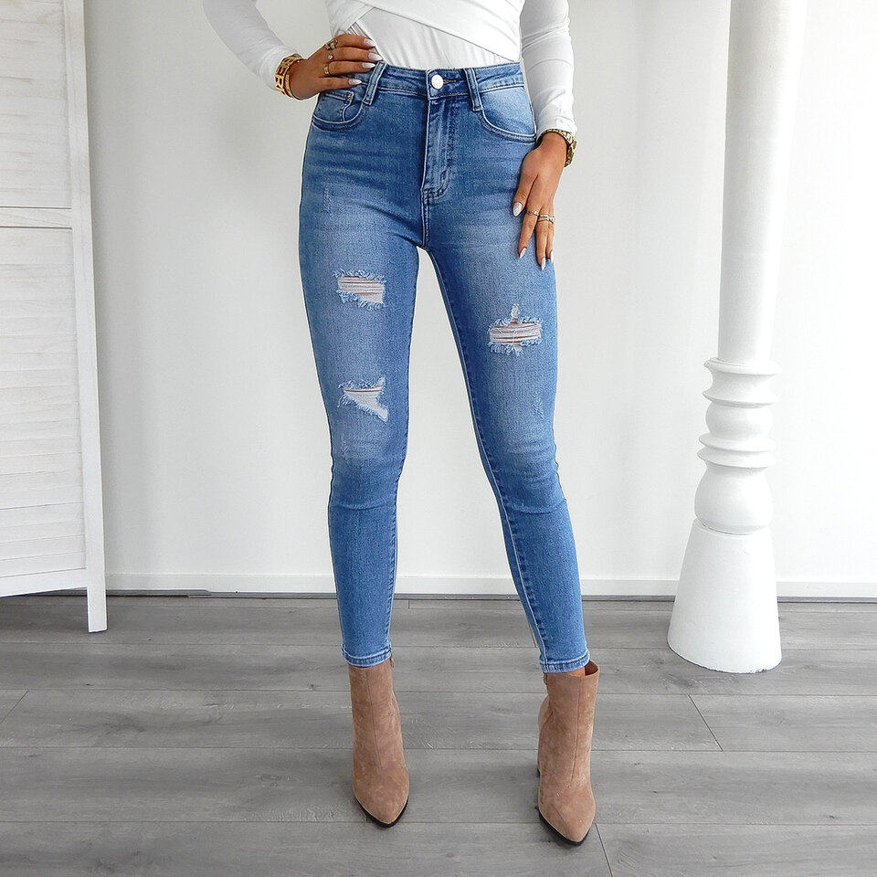 Sykira Jeans Blauw