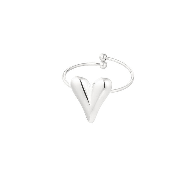 Pure Heart Ring Zilver