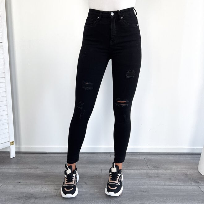 Ripped VS Miss Jeans Zwart