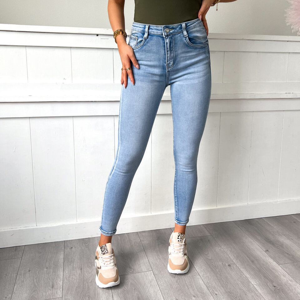 Simone Jeans Blauw