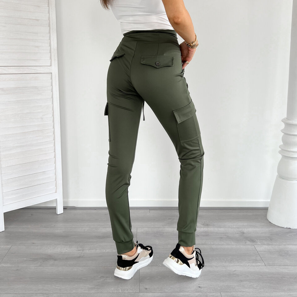 Travelstof Cargo Broek Groen