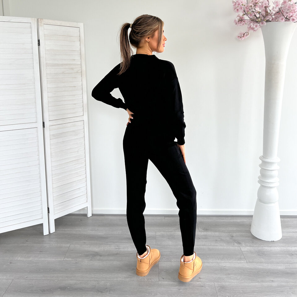 Kyra Jogging Set Zwart