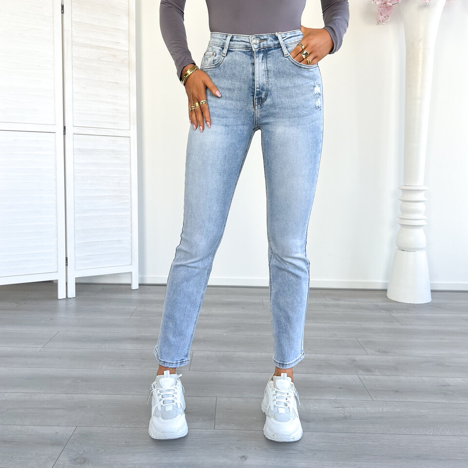 Felicia Jeans Blauw