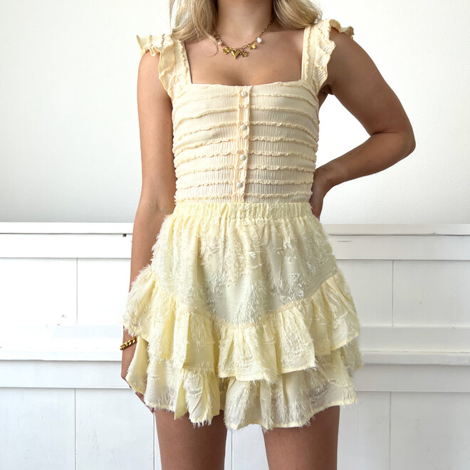 Jolie Skort Geel