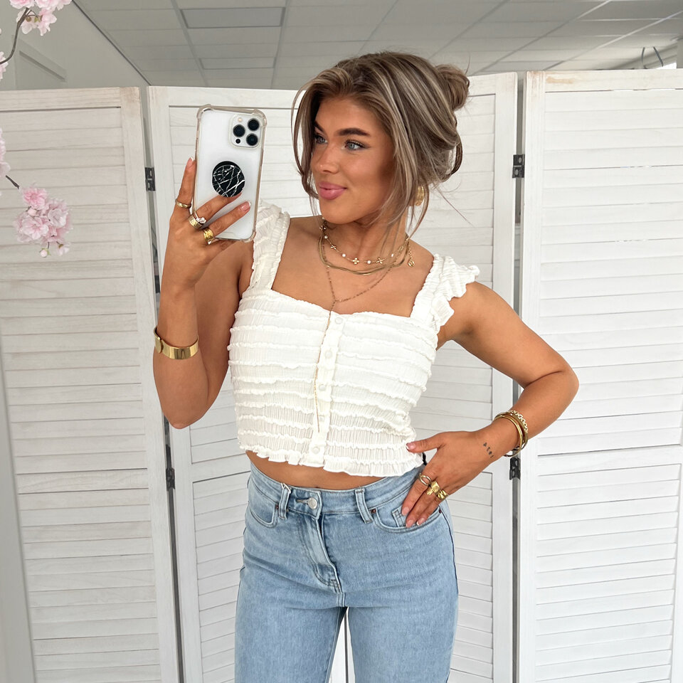Djessy Top Creme
