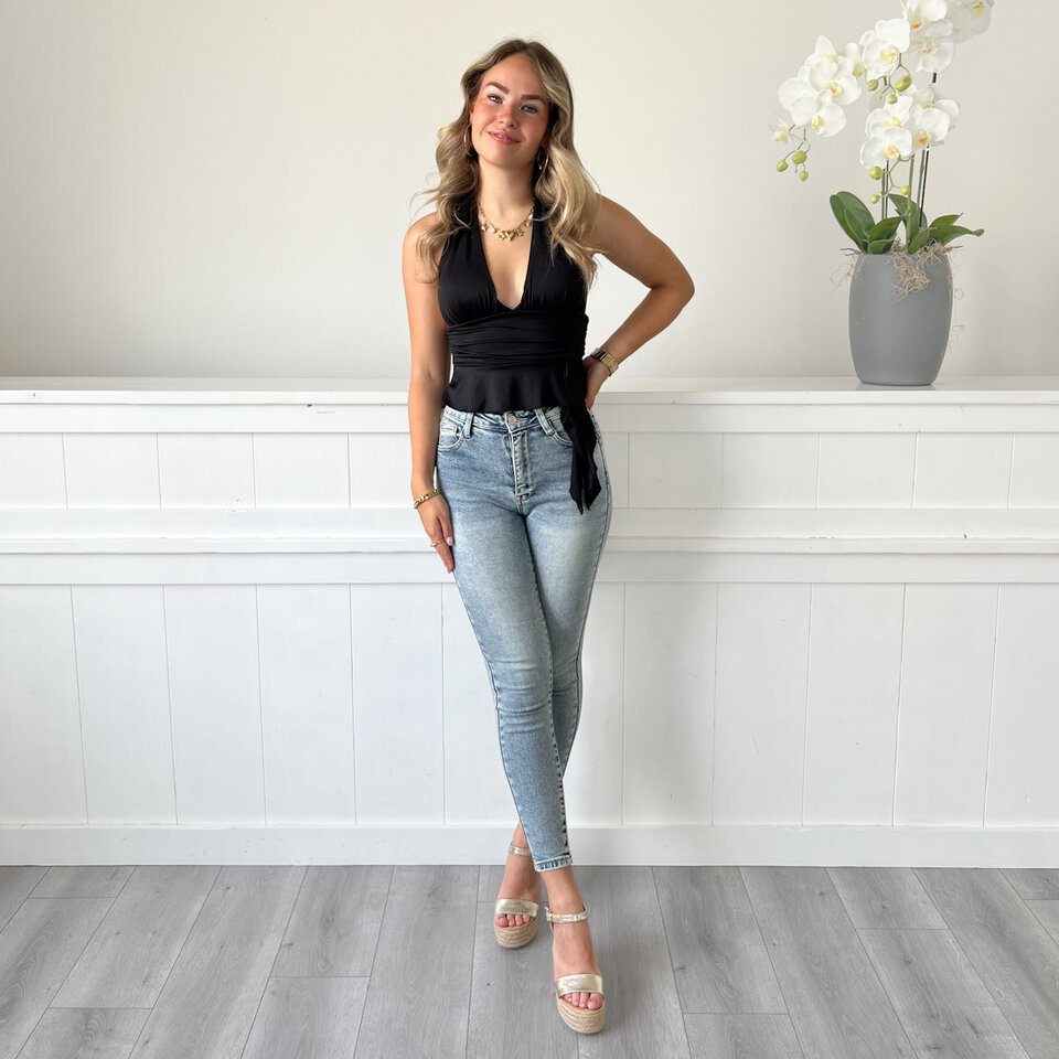 Isabella Top Zwart
