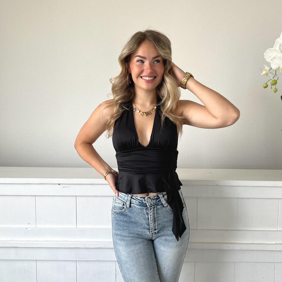 Isabella Top Zwart