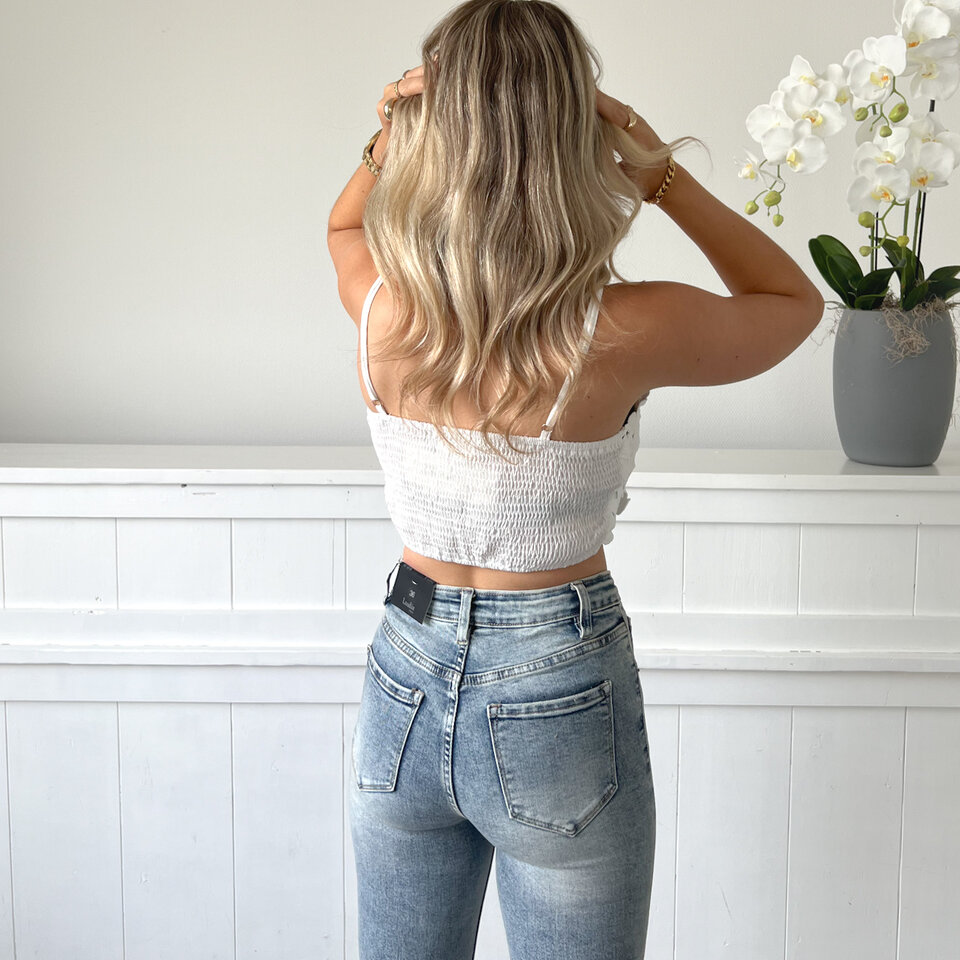 Chloe Crop Top Wit