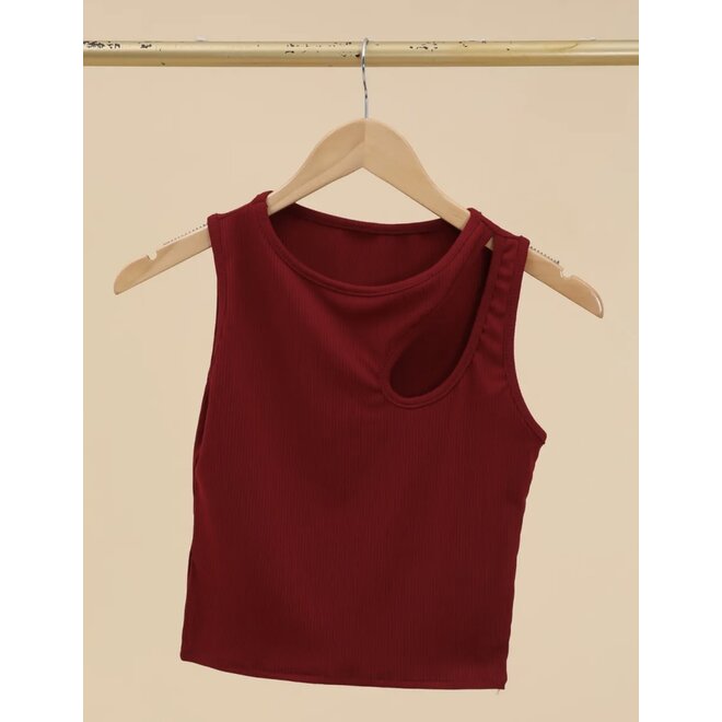 Charissa Top Bordeaux