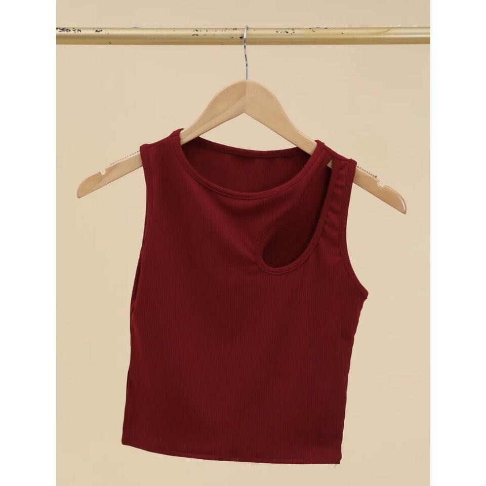 Charissa Top Bordeaux
