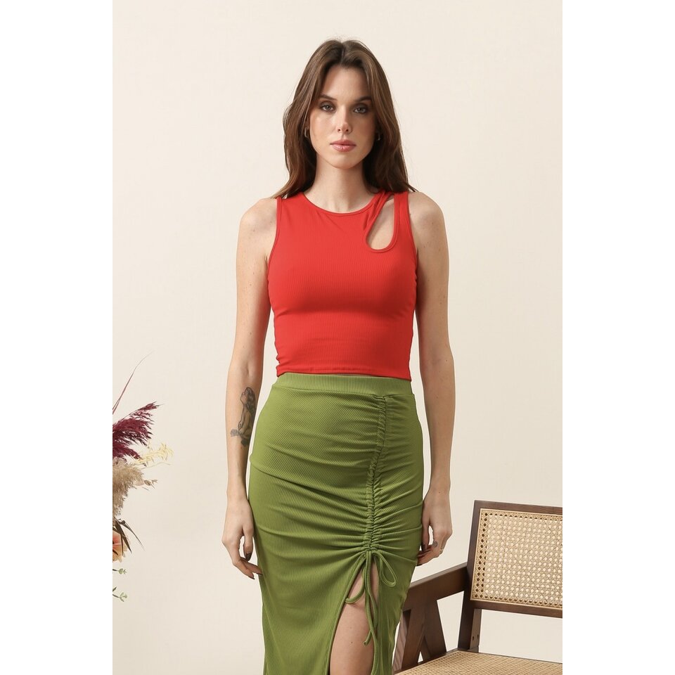Charissa Top Bordeaux