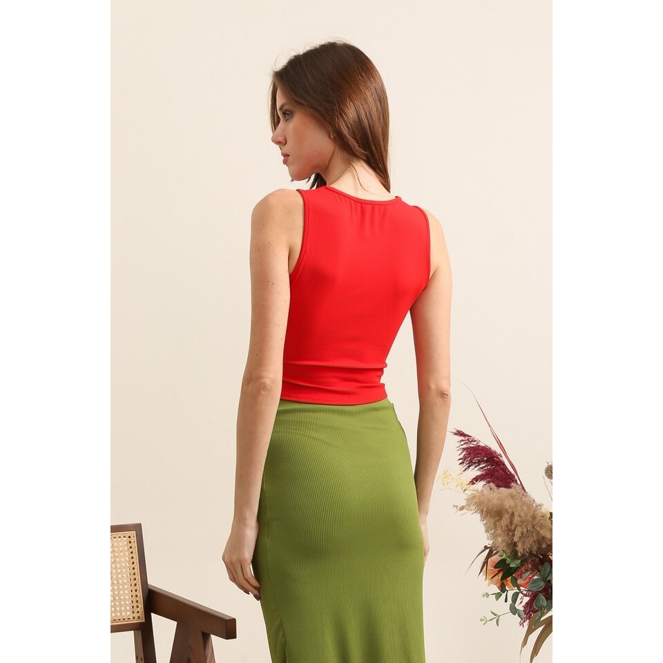 Charissa Top Bordeaux