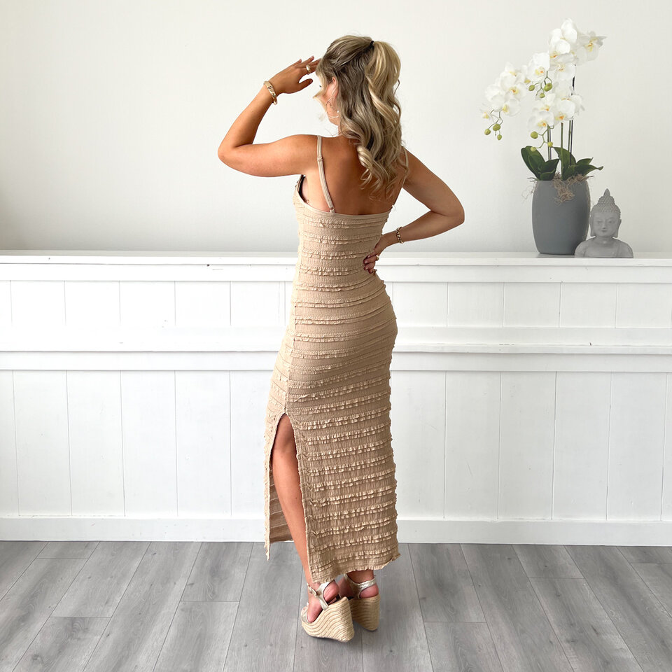 Ivy Jurk Toffee