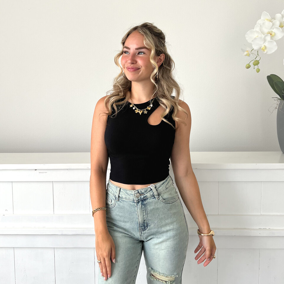Charissa Top Zwart