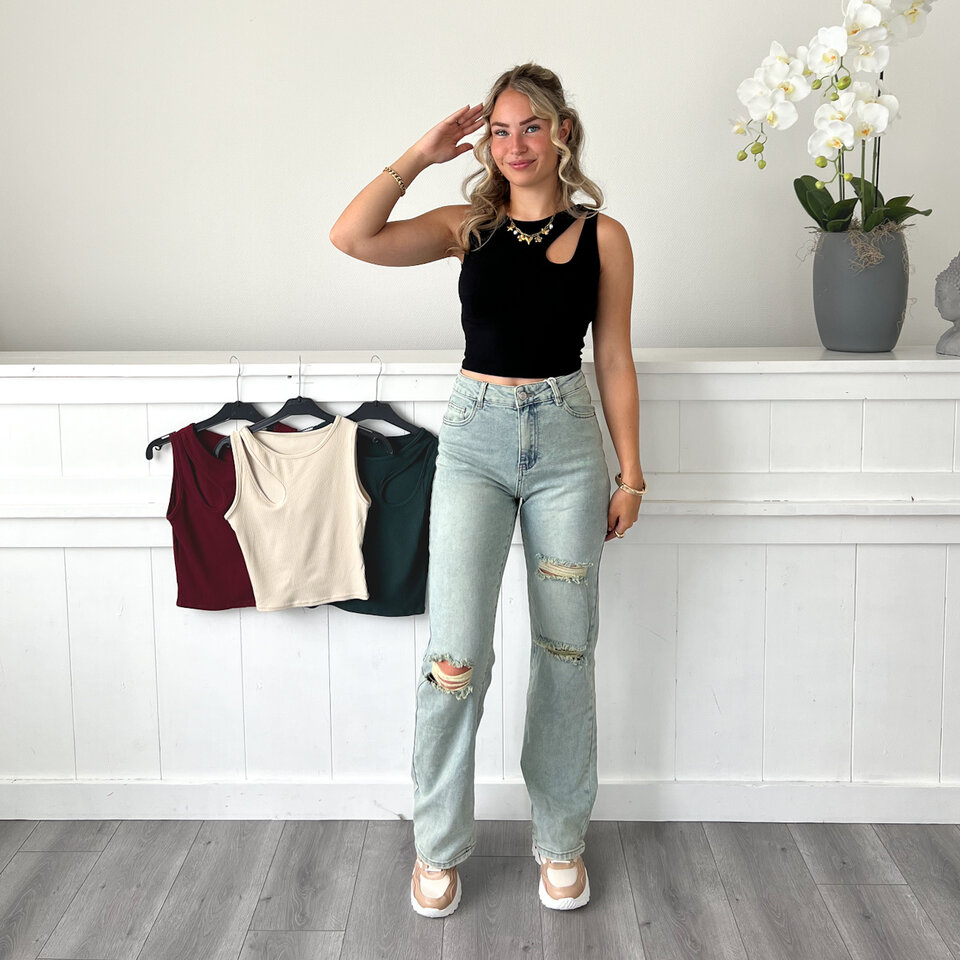 Charissa Top Zwart