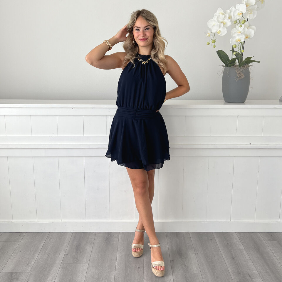 Amira Playsuit Navy
