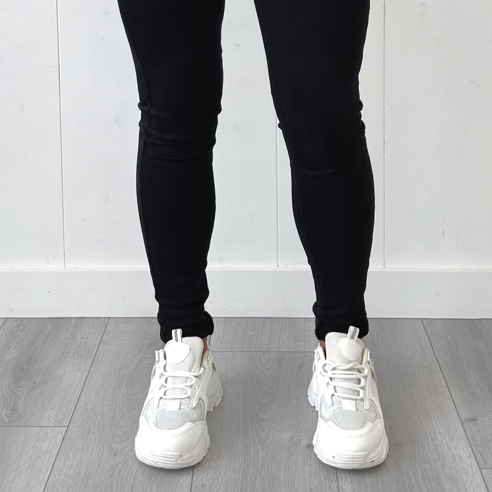 Zwarte Stretch Jeans Tall