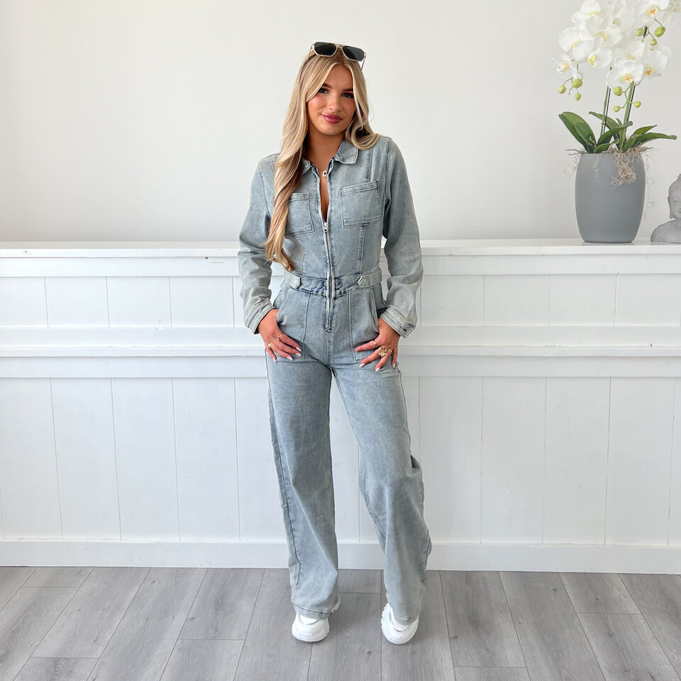 VS Miss Denim Jumpsuit Blauw