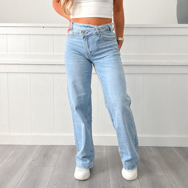 Super Straight Marivy Jeans Blauw